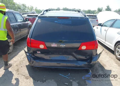 2008 Toyota Sienna Ce z USA, uszkodzony, nr VIN 5TDZK23C38S127773